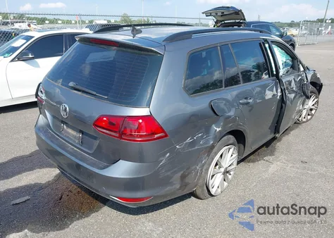 2016 Volkswagen Golf Sportwagen Tsi S 4-Door from USA, damaged, VIN 3VWC17AU8GM522819